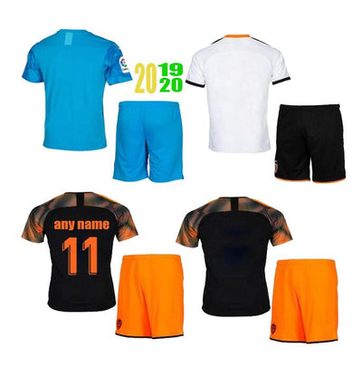 2019 2020 Valencia cf second away equipped with fashion T-shirt